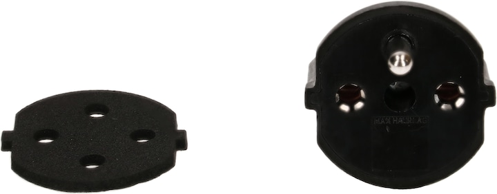 Produktbild Max Hauri Fixadapter Kupplung Schuko (Typ 12, CEE 7/7)