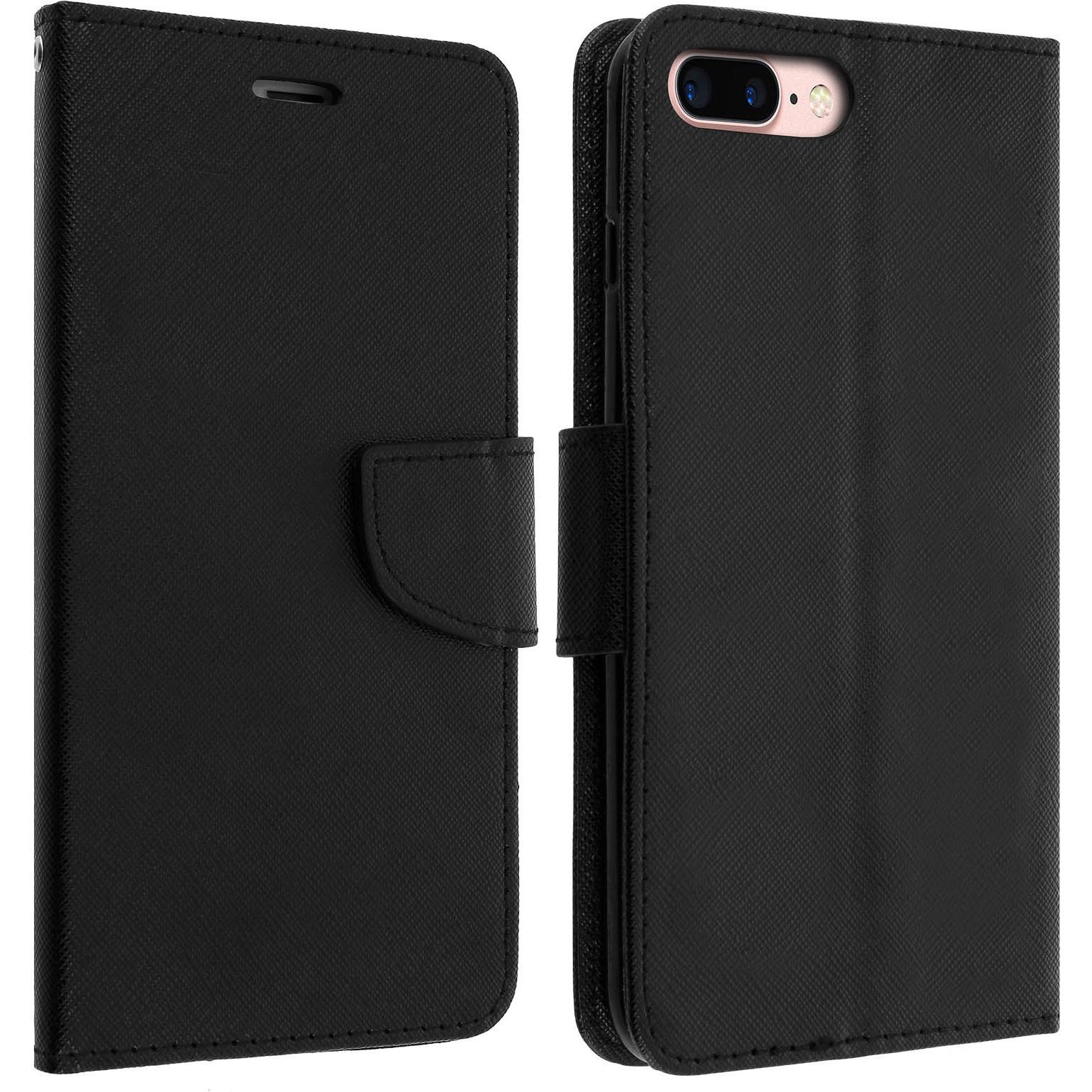 Avizar Fancy Series (Apple iPhone 7 Plus), Smartphone Hülle, Schwarz