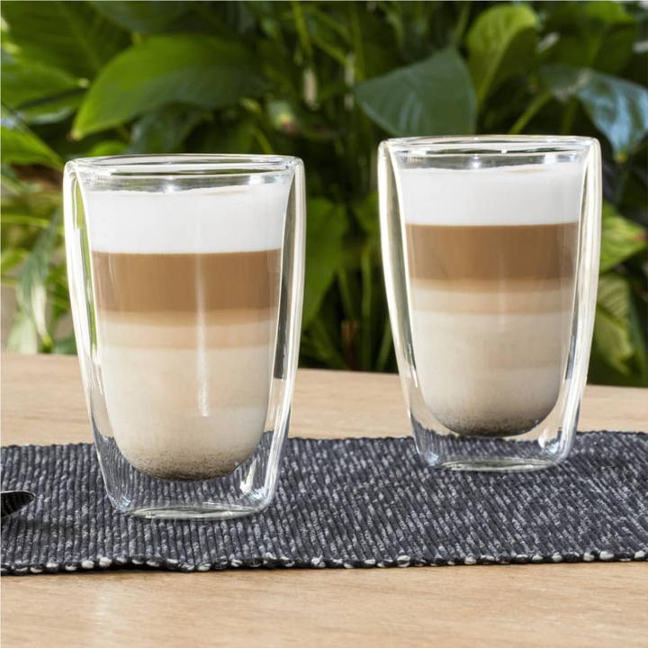 Actual product image Fs-Star Latte Macchiato Glass Set of 2 Double Walled (400 ml, 2 x)