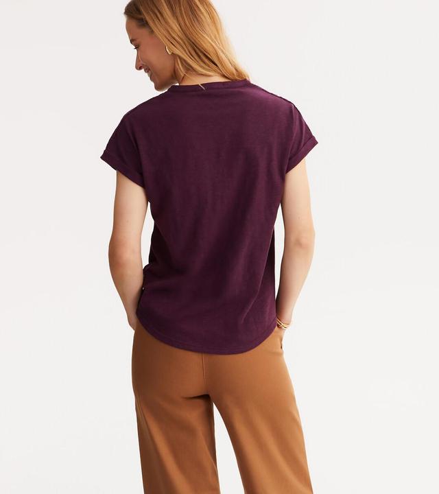 Actual product image Anne Weyburn T-Shirt mit Henley-Ausschnitt (38)