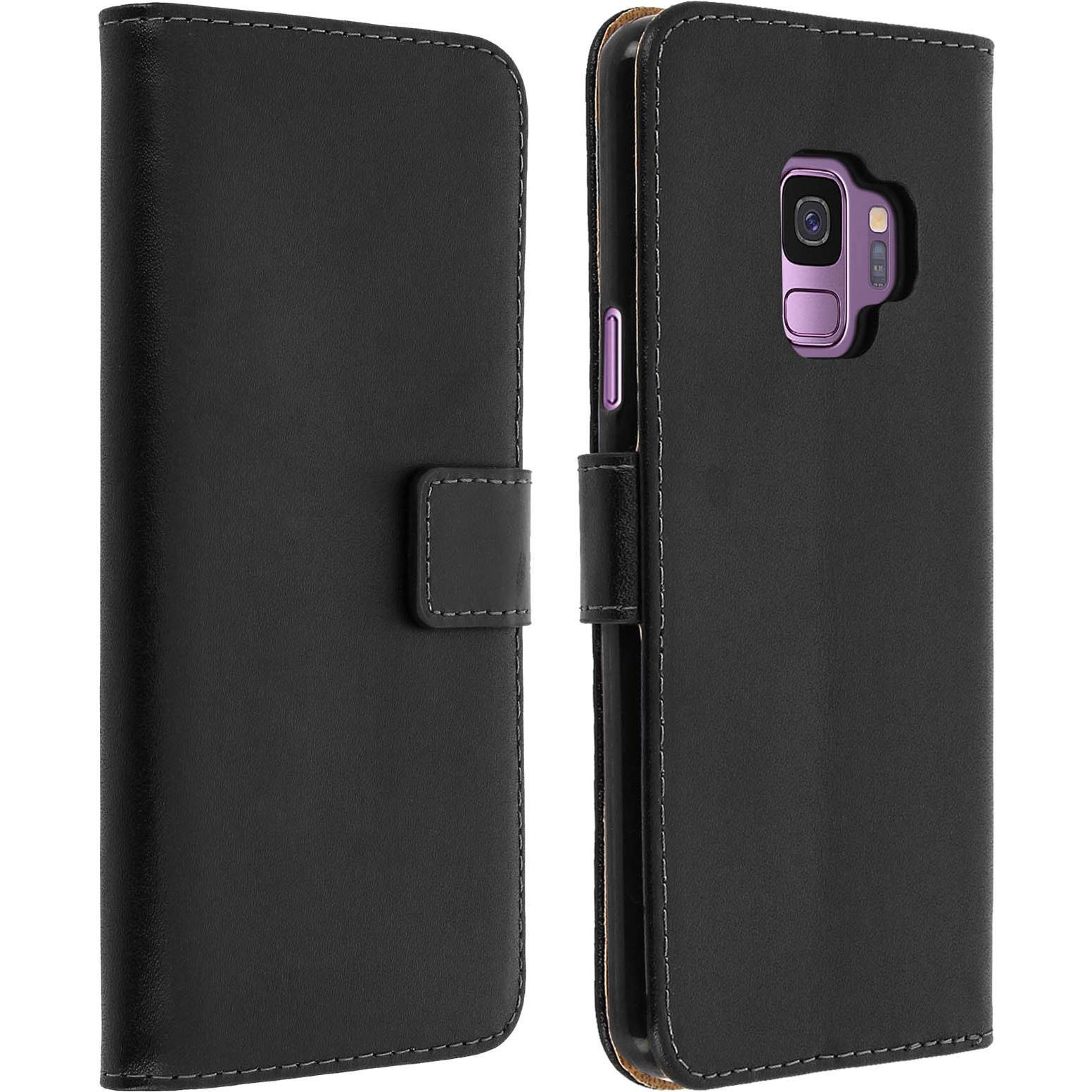 Avizar Lea Series (Samsung Galaxy S9), Smartphone Hülle, Schwarz