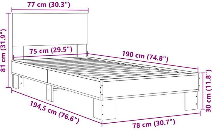 Immagine prodotto vidaXL Kanika (75 x 190 cm)