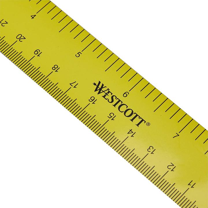Produktbild Westcott Lineal 30cm (30 cm, Kunststoff)