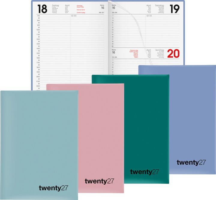 Immagine prodotto Biella Agenda business Colorful (14,5 x 20,5 cm, 1 giorno / 1 pagina)