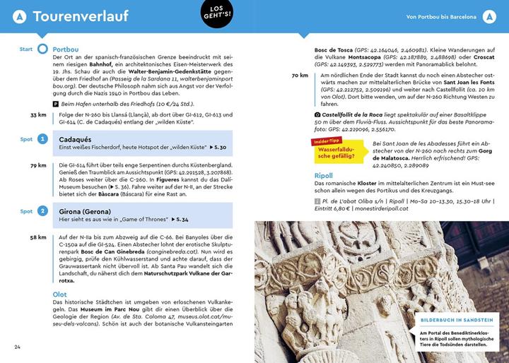 Actual product image Camper Guide Spain: Mediterranean Coast, Catalonia & Andalusia (German, Jan Marot)
