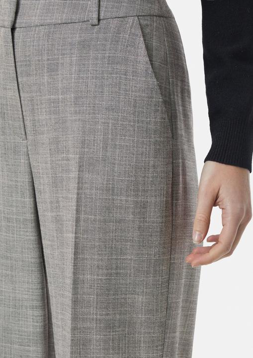 Produktbild Comma Hose Gemusterte Hose mit Wide Leg (34)