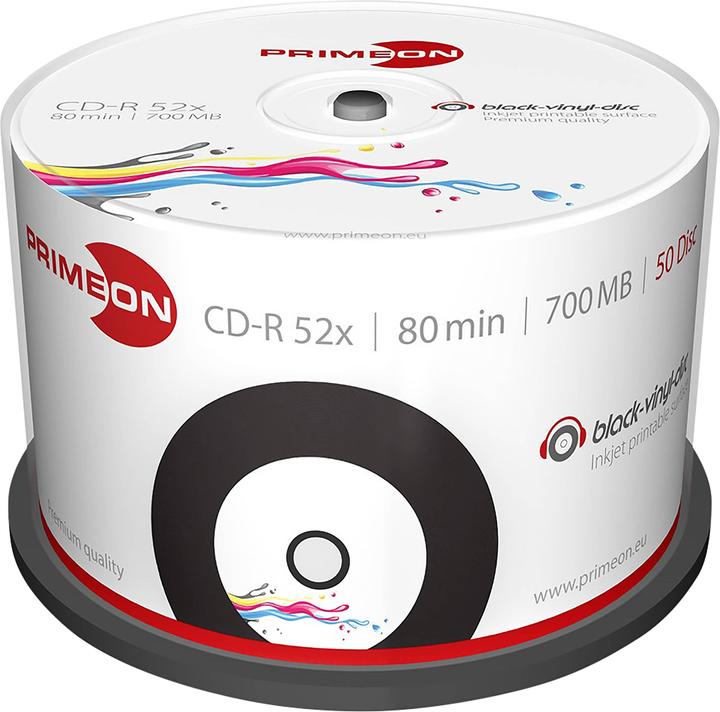 Produktbild Primeon CD-R 700MB 50er Spindel (50 x)