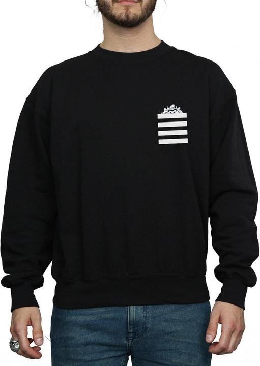 Produktbild Looney Tunes Taz Stripes Faux Pocket Sweatshirt (3XL)