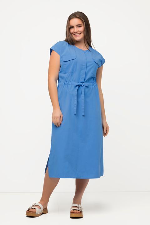 Produktbild Ulla Popken Midikleid, Rundhals, ärmellos (50, 52)