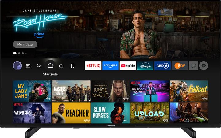 Produktbild Telefunken 43 Zoll Fernseher Fire TV (4K UHD Smart TV, HDR Dolby Vision, Dolby Atmos, Triple-Tuner) (43", LED, 4K, 2024)