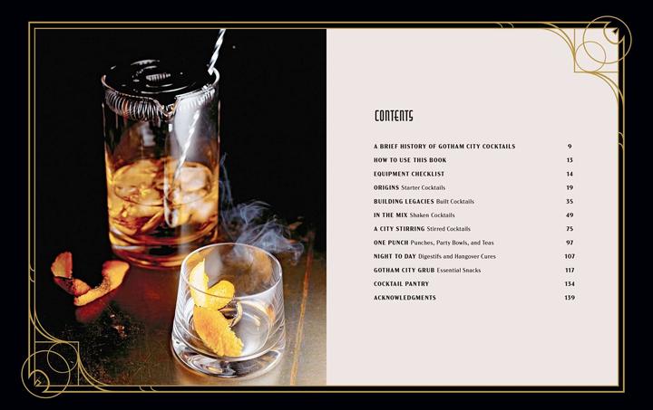 Produktbild Gotham City Cocktails: Official Handcrafted Food & Drinks From the World of Batman (Englisch, André Darlington, Ted Thomas, 2021)