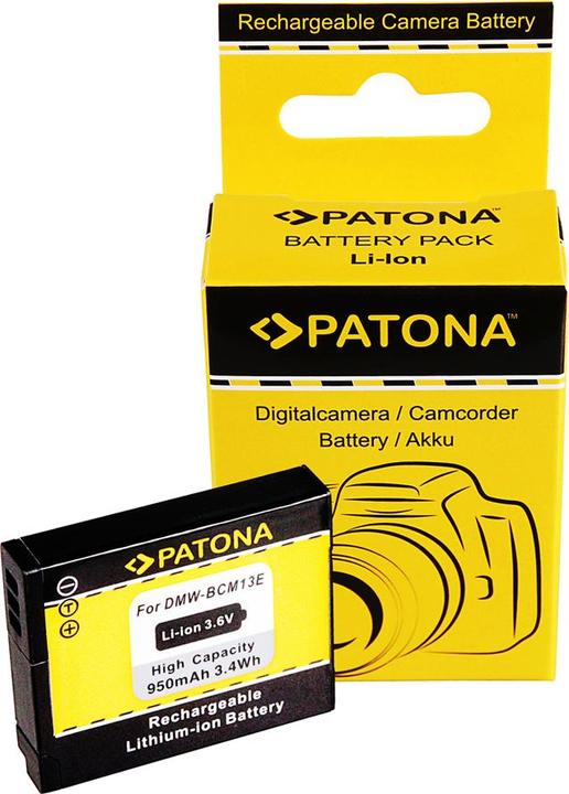 Produktbild Patona Panasonic DMW-BCM13E (Kamera Akku)