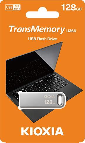 Produktbild Kioxia TransMemory U366 128GB Metal (128 GB, USB-A)