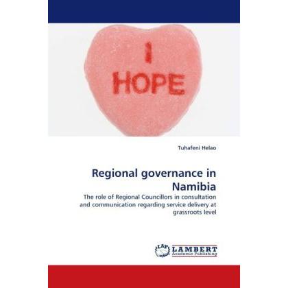 Thumbnail - Regional governance in Namibia, Fachbücher von Tuhafeni Helao