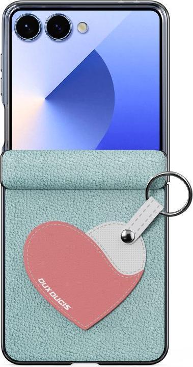Produktbild Dux Ducis Luvy Series Leder Hardcase Hülle (Samsung Galaxy Z Flip7)