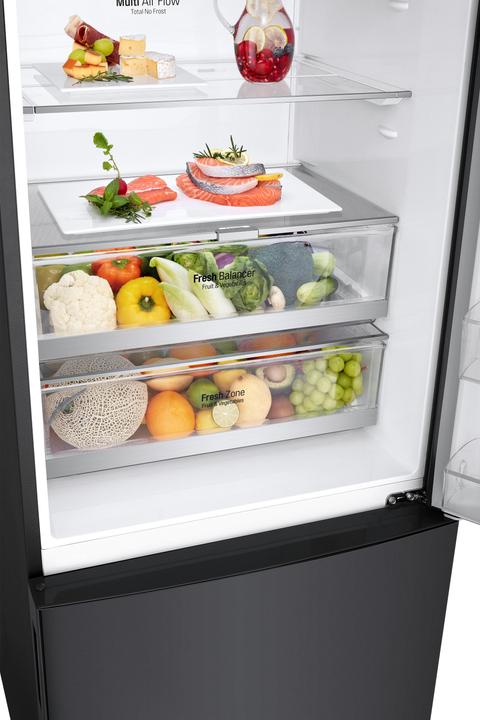 Actual product image LG Réfrigérateur Combiné Gbb569mcazn Noir (451 l)