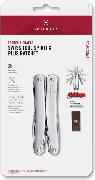 Actual product image Victorinox Spirit X Plus Ratchet (36 Functions)