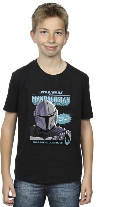 Image du produit Star Wars - T-shirt MANDO COMIC COVER - Garçon (128)