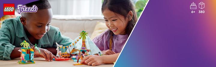 Actual product image LEGO Glamping on the beach (41700, LEGO Friends)