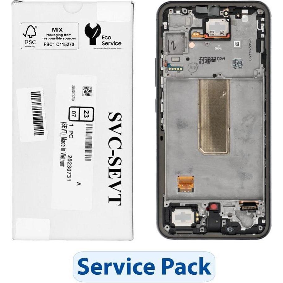 Samsung LCD display! ServicePack LCD Display for A34 5G A346B GH82-31201A (Display), Mobilgerät Ersa