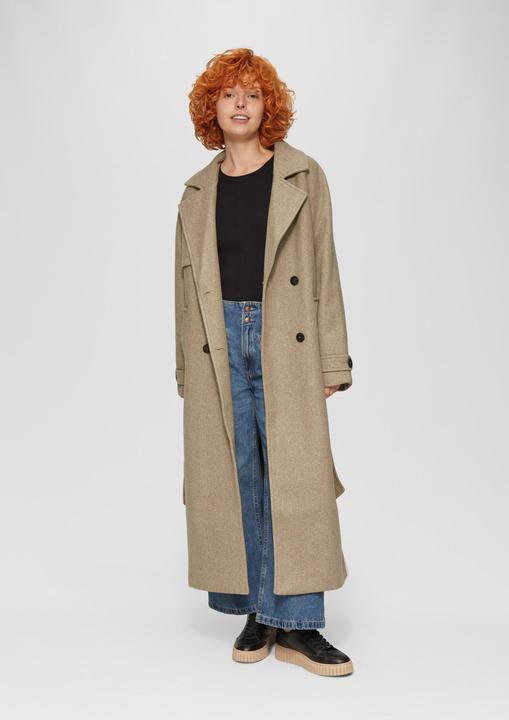 Actual product image S.Oliver Outdoor-Mantel Trenchcoat in Wolloptik