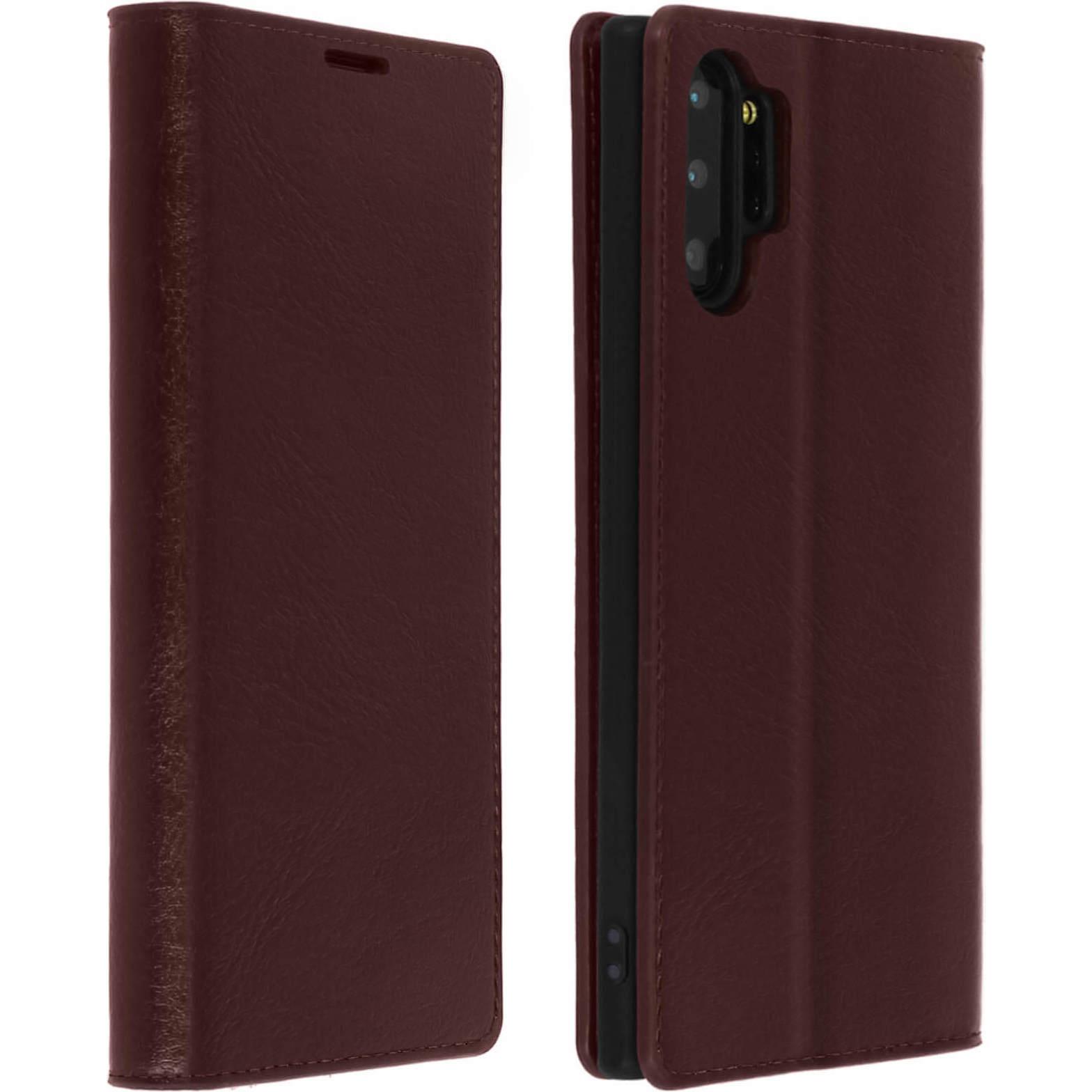 Avizar First Series (Samsung Galaxy Note 10+), Smartphone Hülle, Braun