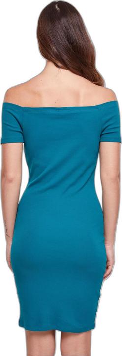 Produktbild Urban Classics Geripptes Kleid mit freien Schultern Damen (S)
