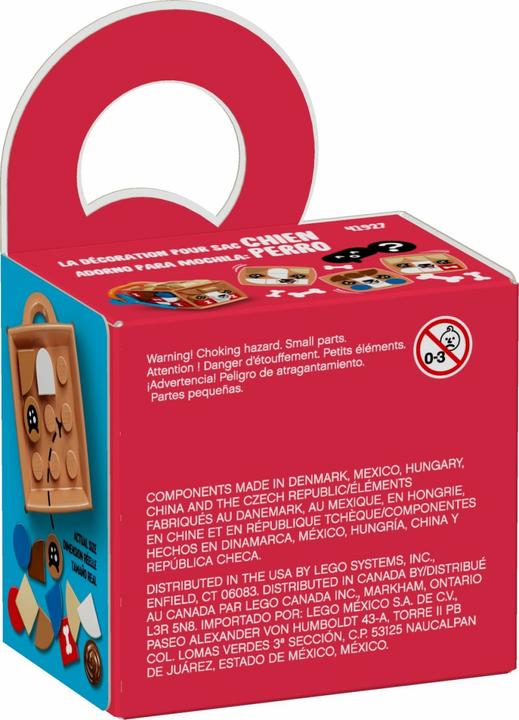 Produktbild LEGO Taschenanhänger Hund (41927, LEGO Dots)