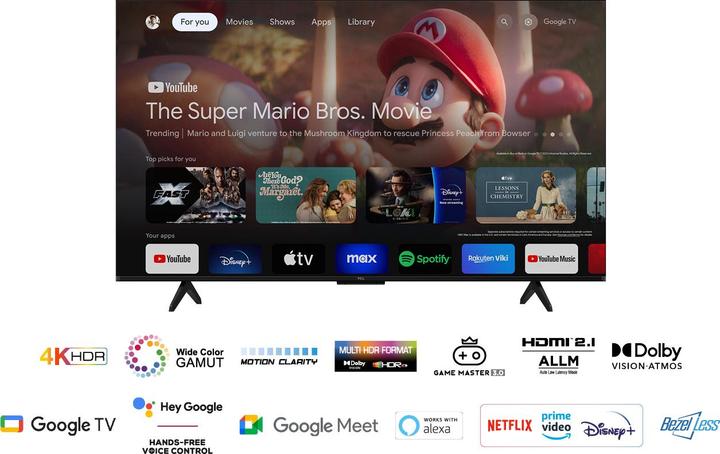 Image du produit TCL 50P79B (50", P79B, LED, 4K, 2024)