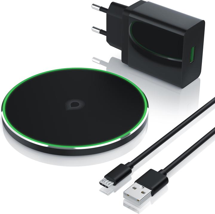 Image du produit Aplic Chargeur USB QC 3.0 + Chargeur sans fil Qi (10 W)
