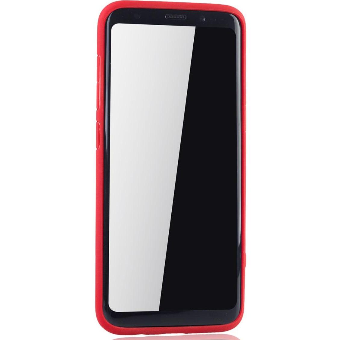 Thumbnail - König Design Handyhülle für Samsung Galaxy S8 Schutzcase Backcover Bumper Etuis Rahmen Rot (Samsung Galaxy S8+), Smartph...