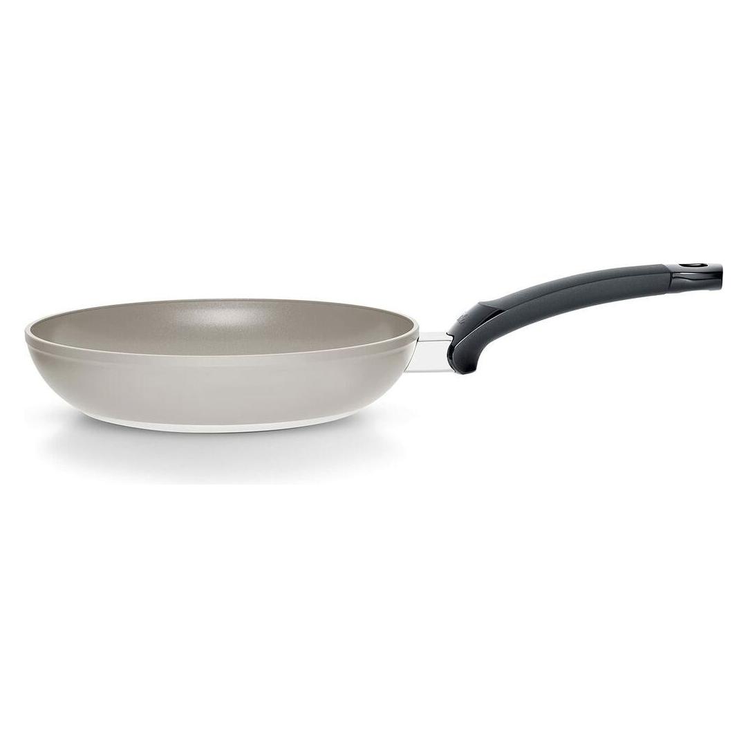 Fissler Keramische Koekenpan Cl. 24cm, Pan + Steelpan, Grijs