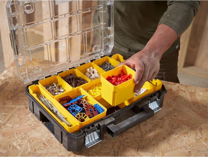 Actual product image Stanley Organizer TSTAK 10 compartments