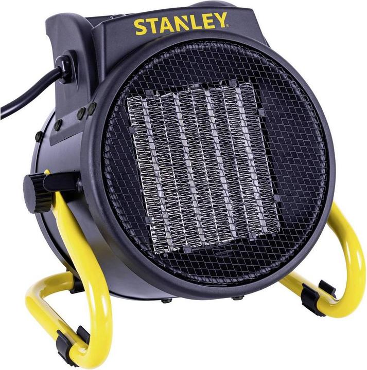 Produktbild Stanley SXJH002000E Heizgerät 2000W 20 m² Schwarz/Gelb (SXJH002000E) (2000 W)