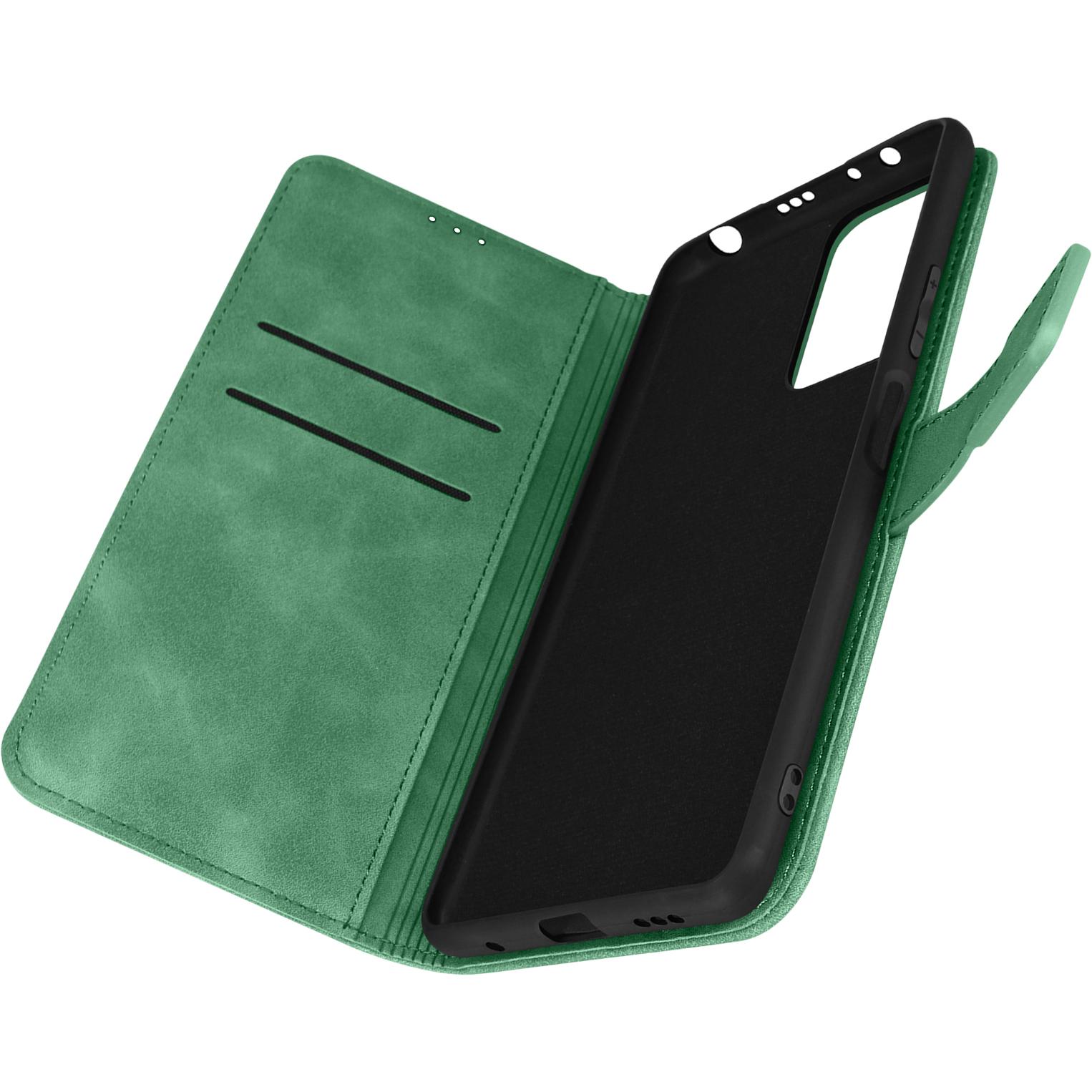 Forcell Tender Book Series (Xiaomi Redmi Note 10 Pro), Smartphone Hülle, Grün