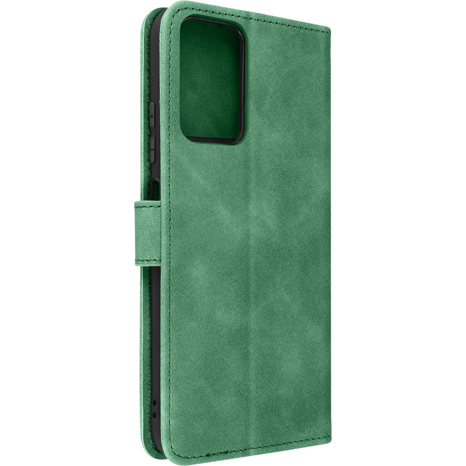 Thumbnail - Forcell Tender Book Series (Xiaomi Redmi Note 10 Pro), Smartphone Hülle, Grün