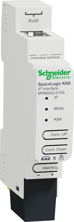 Produktbild Schneider Electric SpaceLogic KNX MTN6502-0105 IP-Schnittstelle DIN-Schiene