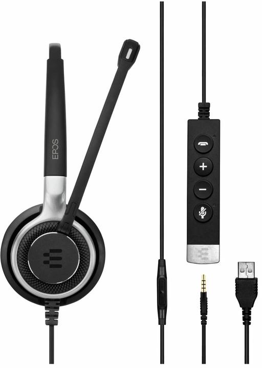 Actual product image EPOS SENNHEISER IMAPCT SC 665 USB Century Headset (Cable, USB-A)
