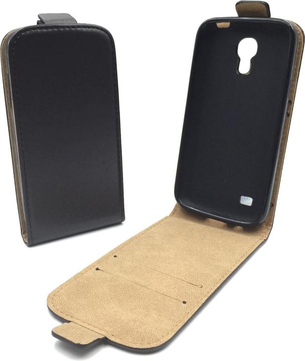 Actual product image König Design Mobile Phone Case for Samsung Galaxy S4 Protective Wallet Cover 360 Case Etui Black (Samsung Galaxy S4)