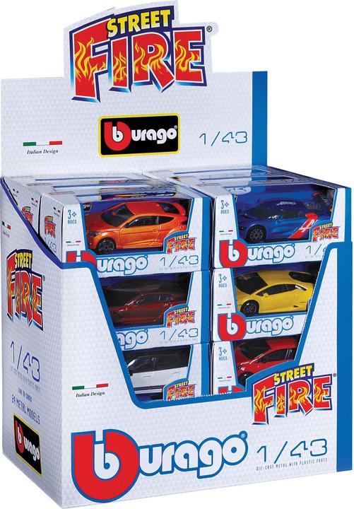 Actual product image Bburago BURAGO STREET FIRE - 1:43