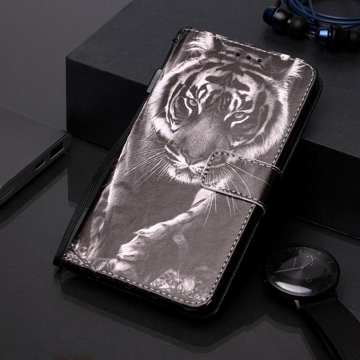 Image du produit Ueli Express iPhone 11 Etui livre avec porte-carte Tiger (Apple iPhone 11)