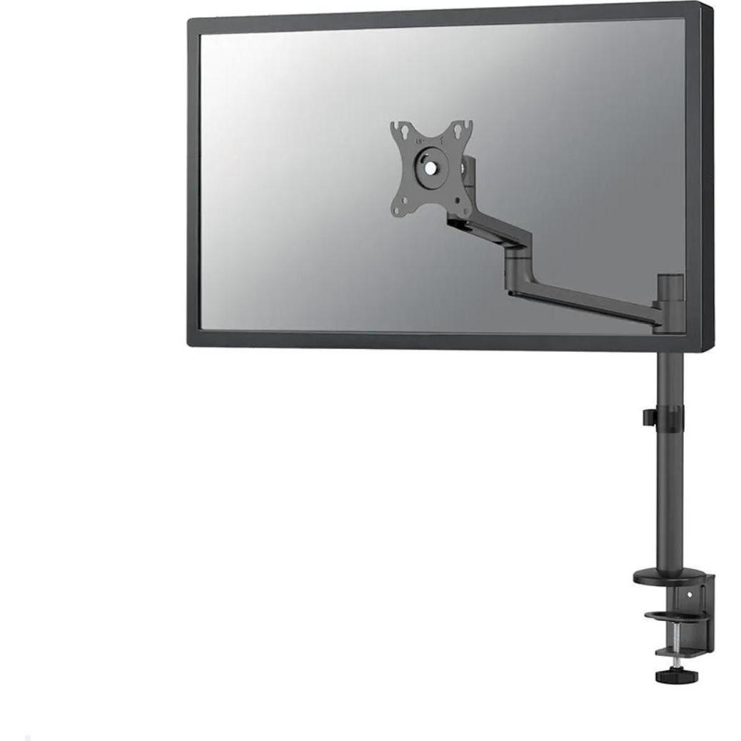 Neomounts Tischhalterung 100x100 -8kg schwarz 17-27"/h?v/neig/schwenk/Klemme (Tisch, 27"), Monitor Halterung, Schwarz