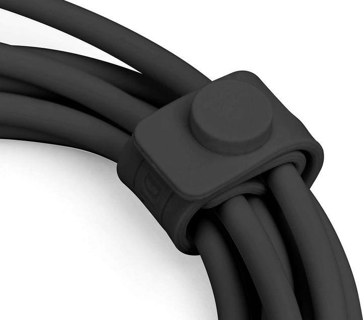 Produktbild Digitus USB-C Silikon Anschlusskabel, 1m, schwarz (1 m, USB 2.0, 60 W)