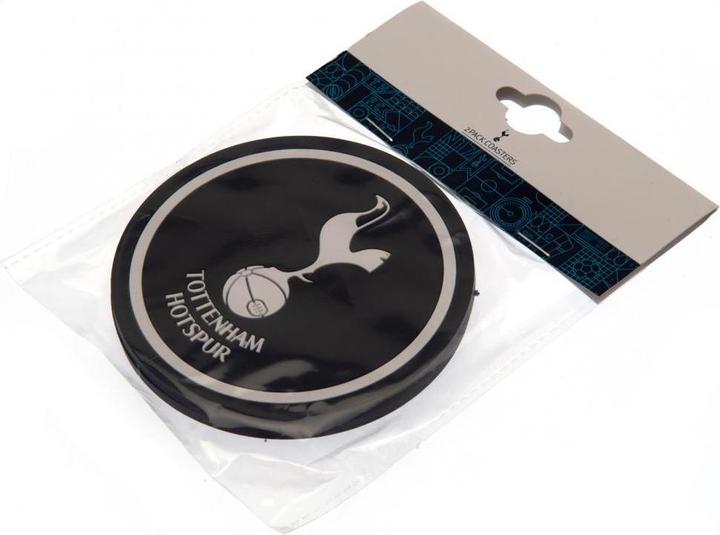 Actual product image Tottenham Hotspur FC Coaster 2-pack rubber (2 x)