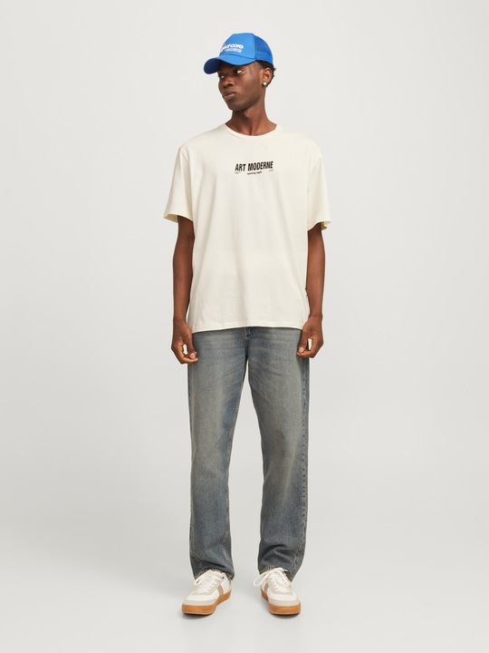 Produktbild Jack & Jones Jormoderne Tee Ss C.N Ft Styd Aw24 (XL)
