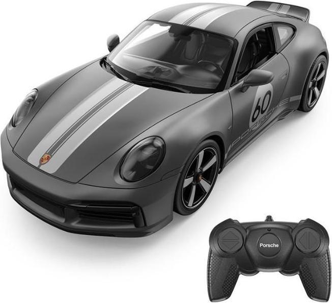 Produktbild Rastar R/C 1:16 Porsche 911 Sport Classic Grey (94900)