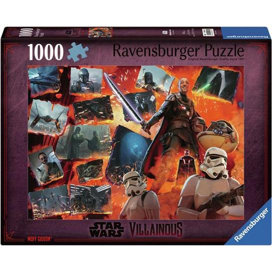 Ravensburger Puzzle 12000271 - Moff Gideon - 1000 Teile Star Wars Villainous Puzzle für Erwachsene (1000 Teile)