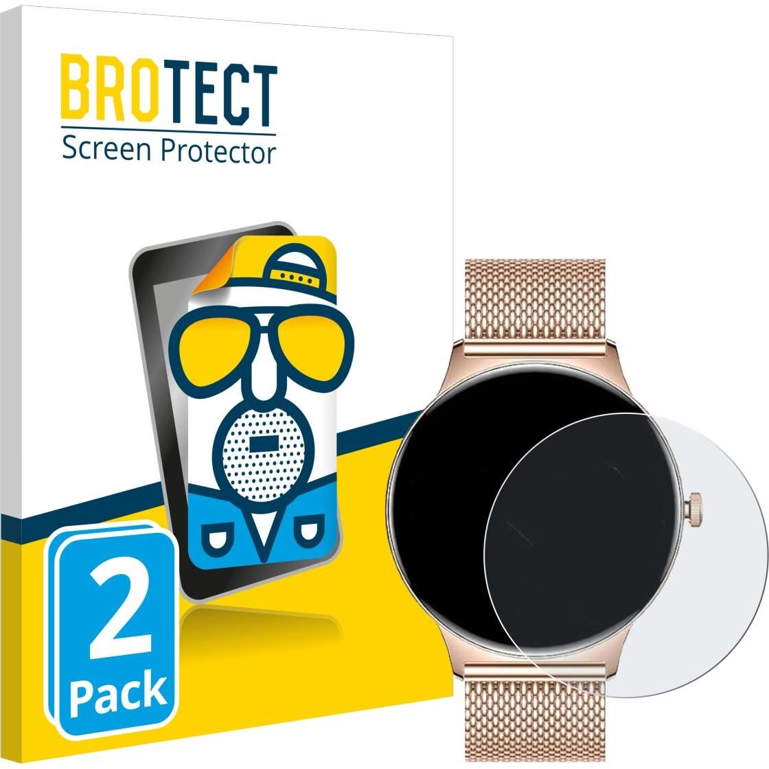 BROTECT Pellicola Opaca, Pellicola protettiva per smartwatch, Grigio