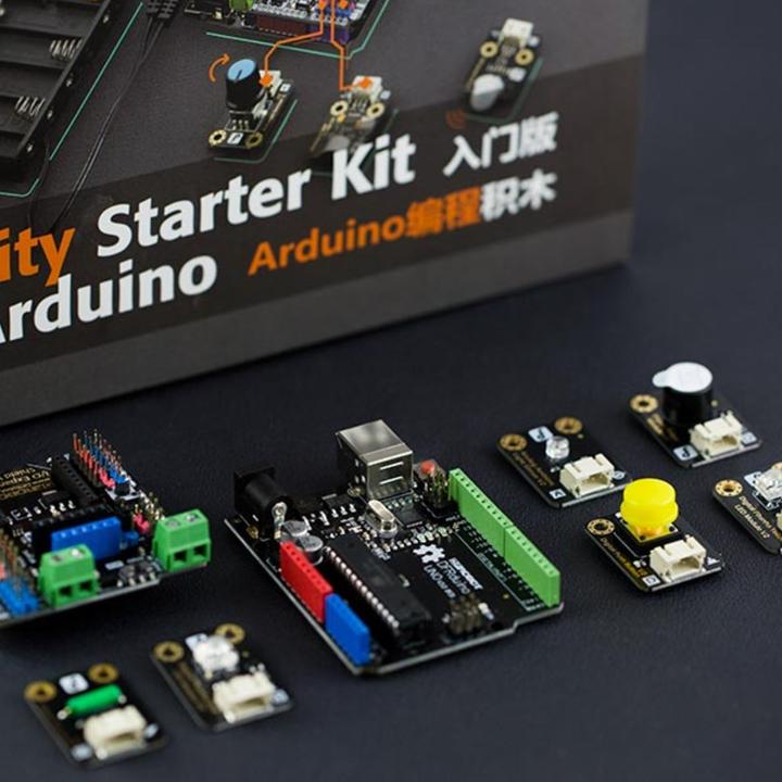 Actual product image DFRobot Gravity: Starter kit for Arduino