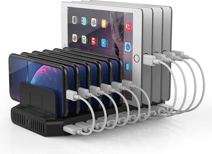 Image du produit Unitek Station de recharge USB (96 W, 10 ports)